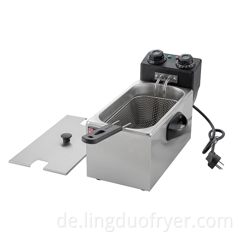4l Electric Fryer With Timer Right